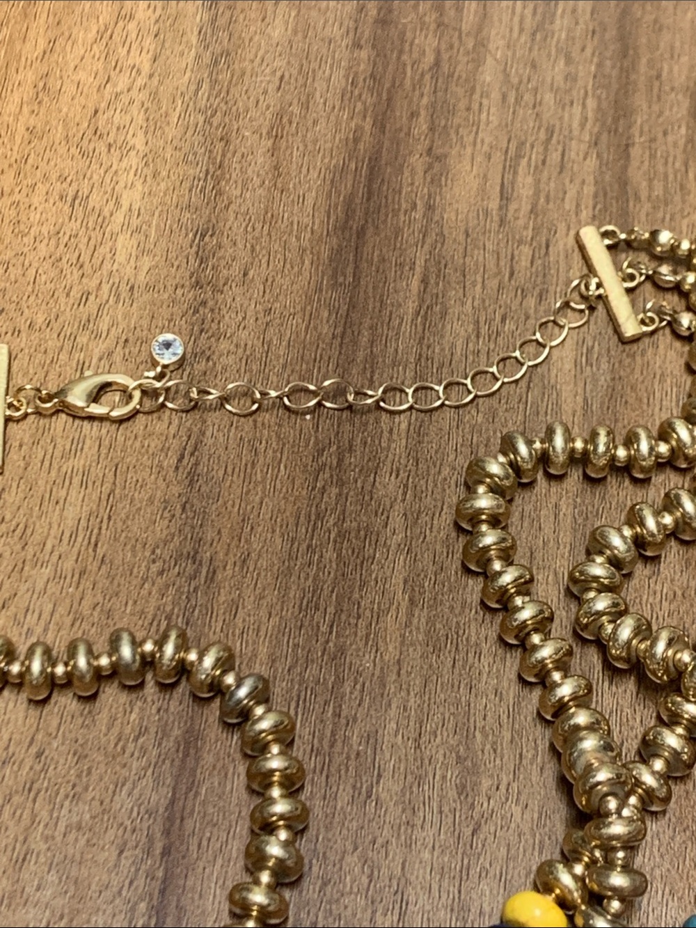 Multi-Beaded Necklace NWOT - Picture 3 of 6